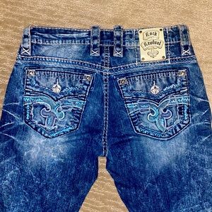 Rock Revival Jeans size 33 slim straight